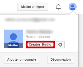 Creator Studio YouTube