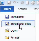 Enregistrer sous