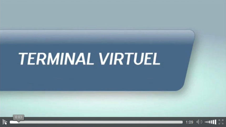 PayPal vidéo terminal virtuel
